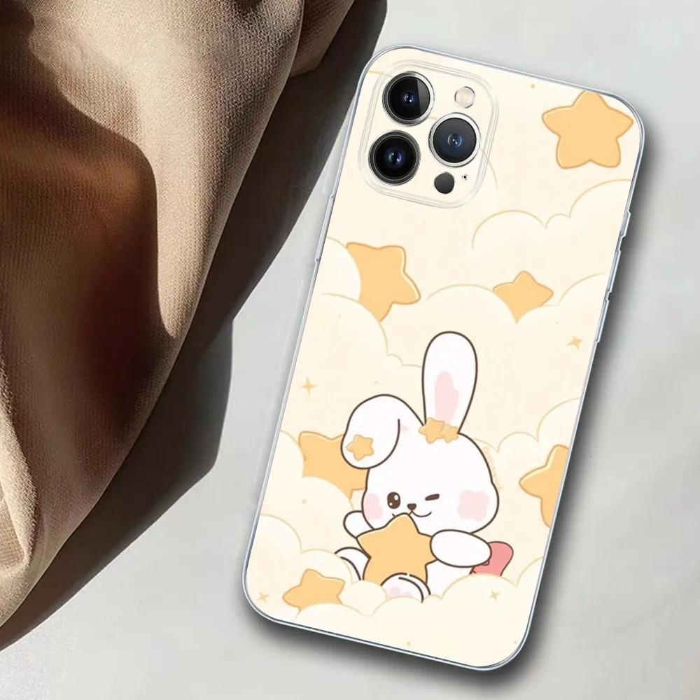 

Чехол для мобильного телефона iPhone15 Pro, милые кролики и их друзья, чехол для мобильного телефона, присланные фотографии. iPhone 16 Plus