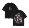 Demon Slayer Anime Man Women  Cotton Short Sleeve Tee Streetwear Vintage Washed Tshirt Casual Tops Summer Yk  New