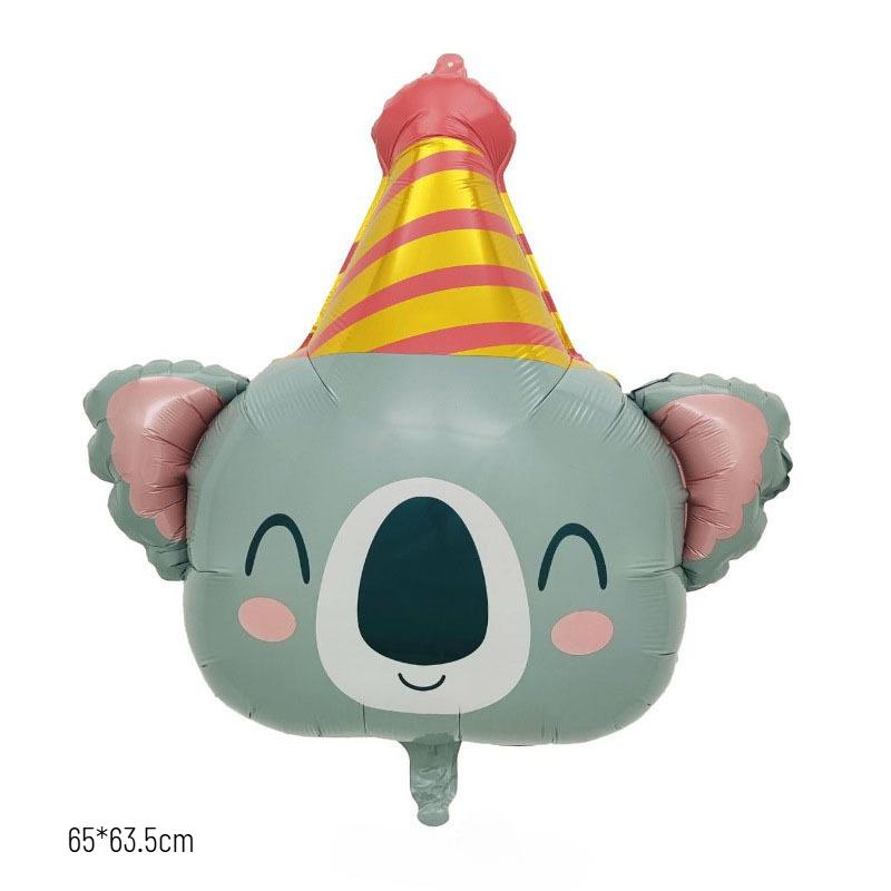Cartoon Animal Foil Balloon Butterfly Dinosaur Helium Balloons For Baby Kids Birthday Party Decor