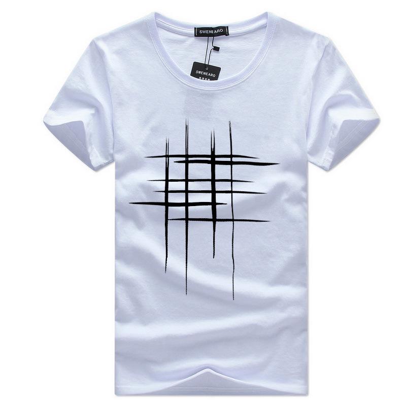 Men's Fashion Summer Spring Casual Short Sleeve O-Neck T-shirts and Tops