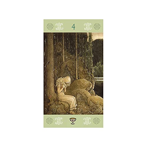 Kancharo 78-Card Tarot Card Set [John Bauer Tarot] Includes Japanese Tarot Card Instructions & Pouch (Authentic)
