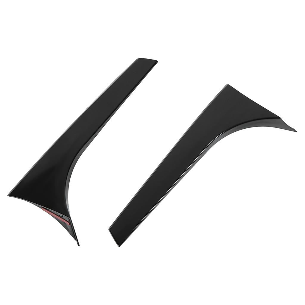 1pair Left Right Gloss Black Rear Window Side Spoiler Replacement for Mercedes Benz B Class W246 B180 B200 2012‑2018