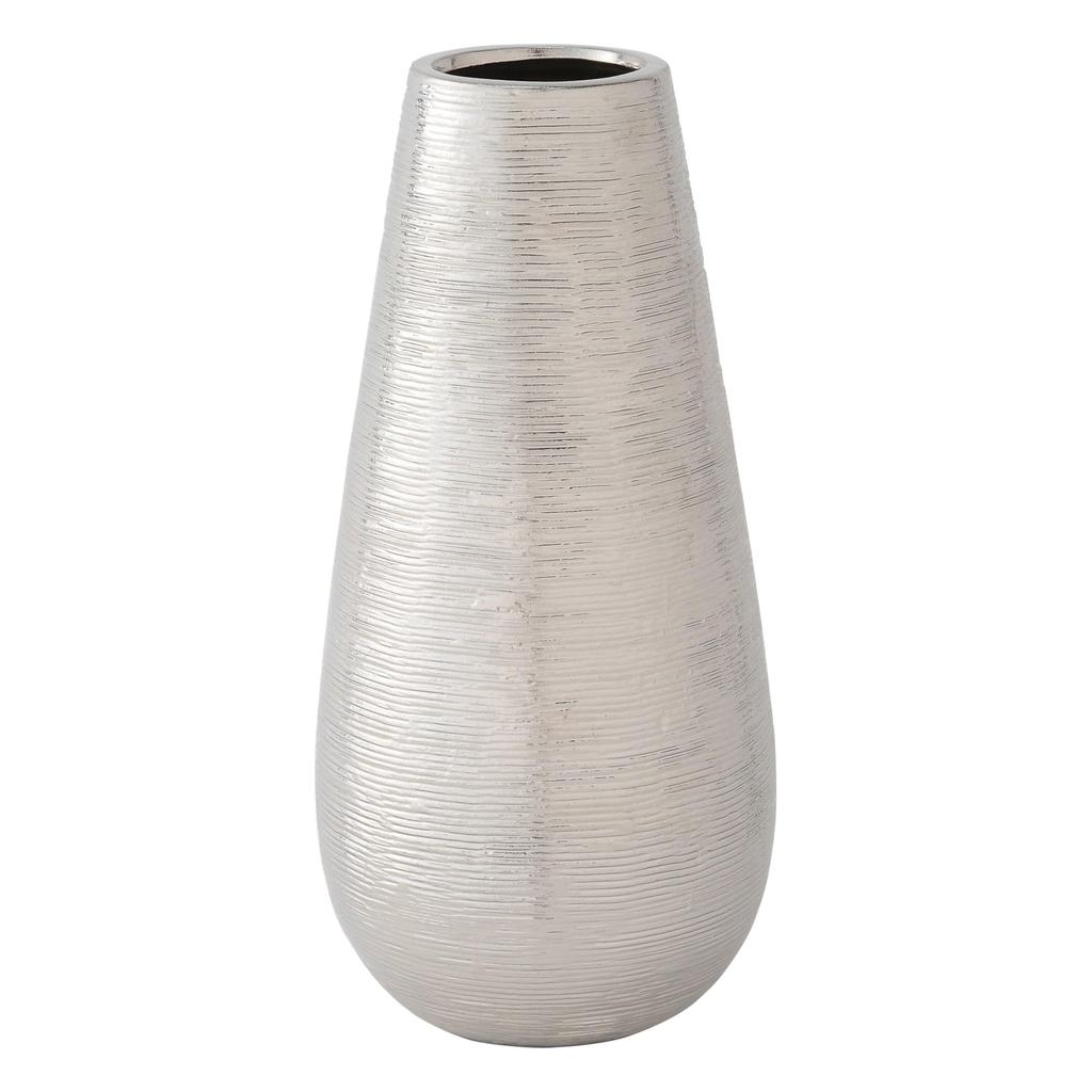Francfranc Francfranc Cross Flower Vase Medium Silver