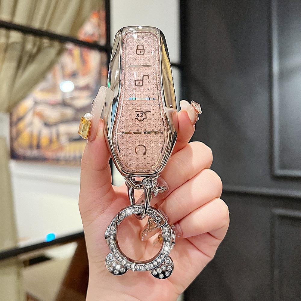 For BYD Car Key Cover for Qin PLUS Tang DMI Dolphin Song PLUS Han EV Yuan Seal Frigate 07 Protective Shell