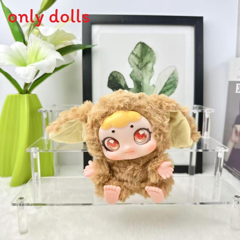 Baby Three Plush Rabbit Keychain With Pp Cotton Filling For Kids And Adults