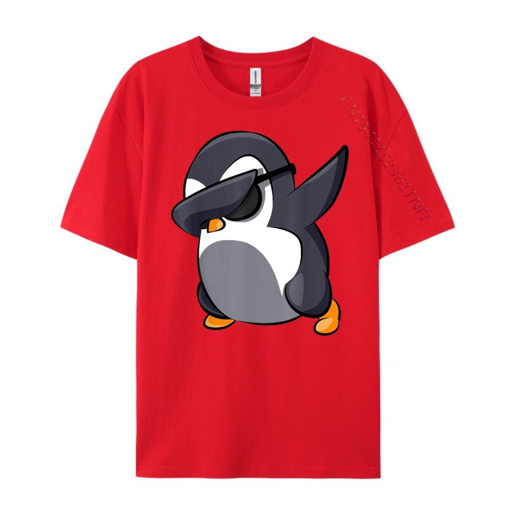 Dabbing Penguin Penguin Funny Shirts Designer Clothes Men T Shirts Korean S