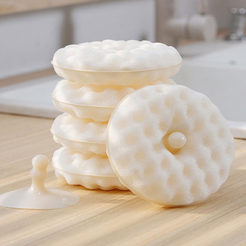 Kitchen Cleaning Sponge Set Double-Sided Scrubbing Dishes, Pots And Pans Dishwashing Sponge Multi-Function Cleaning Brush