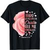 Spanish Bible Verse Rose Graphic Tee Religious Print Cotton Crewneck Tshirt For Men
