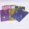 A4 Writing Board Glitter Clipboard Hanging Clipboard Document Clipboard Acrylic Clipboards for Office School
