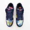 DM0108-400 Nike Dunk Low Graffiti Navy Yellow Obsidian Summit White Red (Men's)