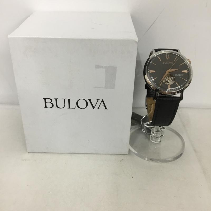 Used BULOVA watch analog (self-winding) 98A187 classic with box