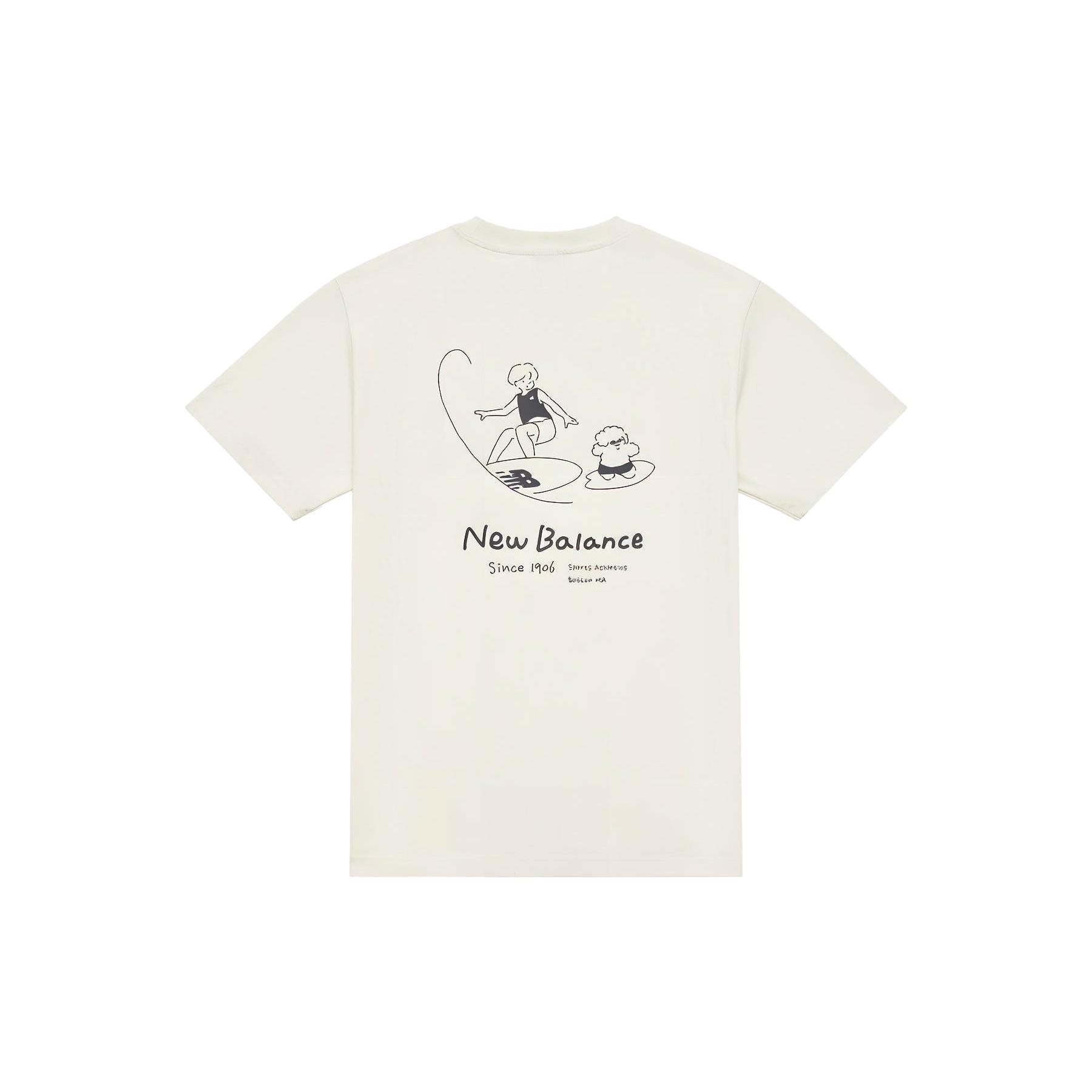 New Balance x Tombonia Graphic T-shirt Lifestyle Asia Sizing White Unisex AMT42336-CIC S