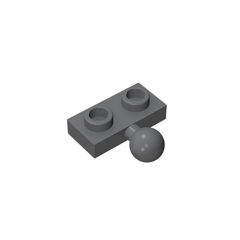

50pcs 14417 Modified 1 x 2 with Tow Ball Bricks Collections Bulk Modular GBC Toys For Technical MOC DIY Buildings Blocks Compati 50pcs темно-серого