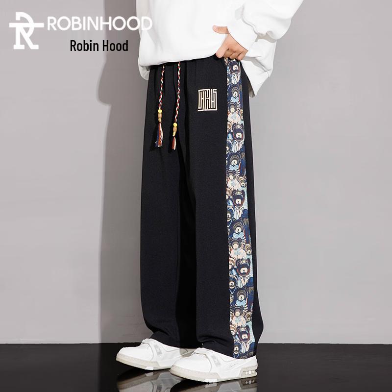 ROBINHOOD Men s Summer Ice-Feel Quick-Dry Casual Long Pants 3XL