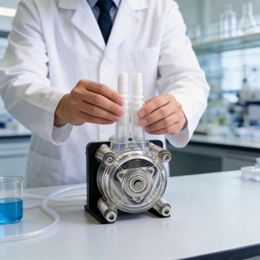 Stainless Steel High Flow Rotary Peristaltic Pump With Minute For Laboratory And Industrial Use