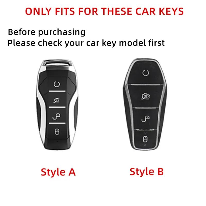 Fashion Car Key Case For BYD New ATTO 3 2 Song Pro Seagull Dolphin Seal U Sealion 7 Remote Key Cover Shell Holder Protector Fob