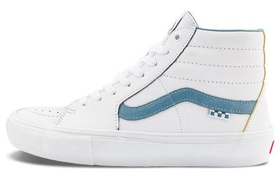 SK8 Hi 'White Blue' VN0A5FCCZ5D