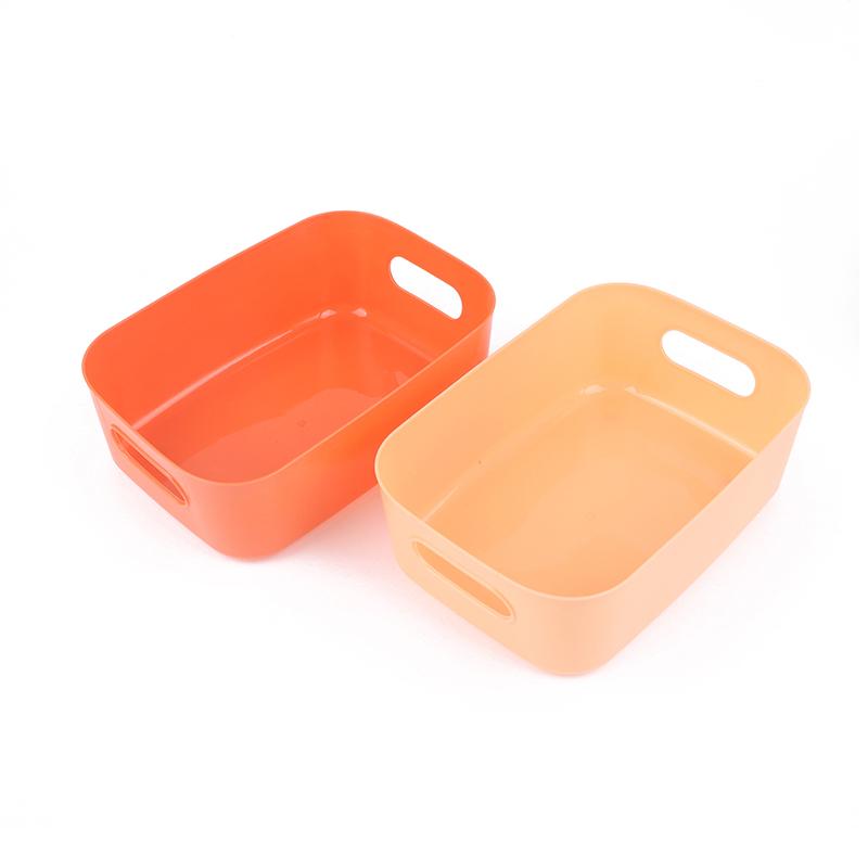 Desktop Storage Box Sundry Storage Student Snack Plastic Cosmetic Storage Box Household Kitchen Sorting Box Makeup Box