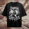 T-shirt Style Métal Sabrina Carpenter UNISEXE et Femme Été Coton YK Vêtements Respirant Mode Col Rond Manches Courtes Haut