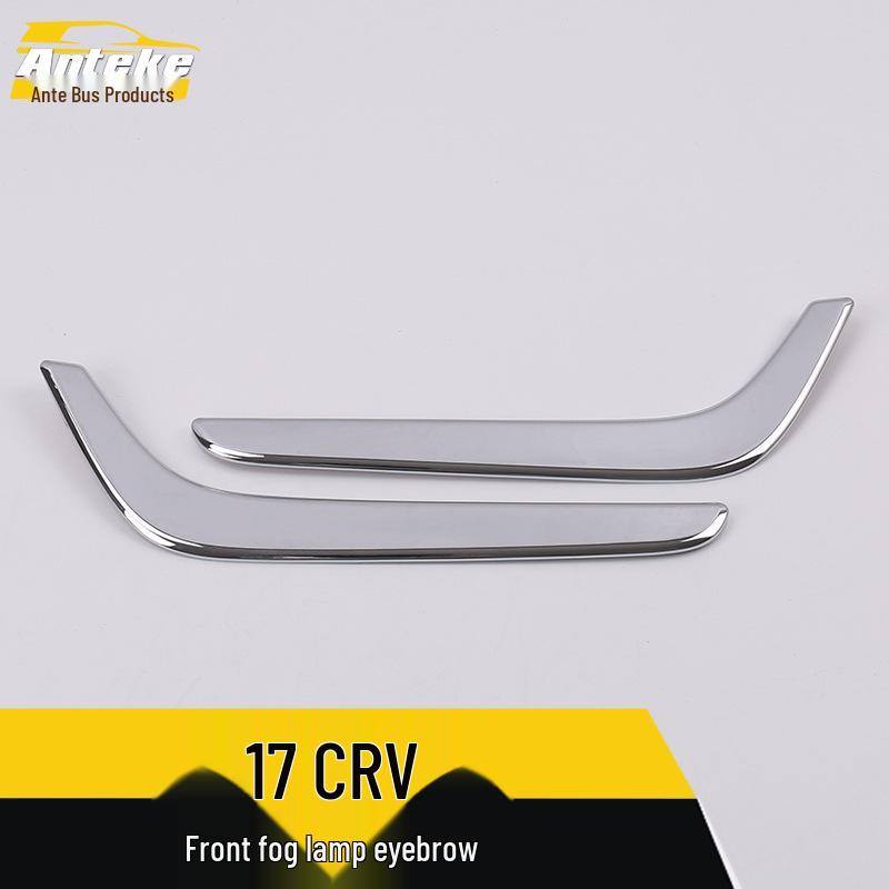 17 CRV Front Fog Light Eyebrow Trim Anti-Scratch Strip