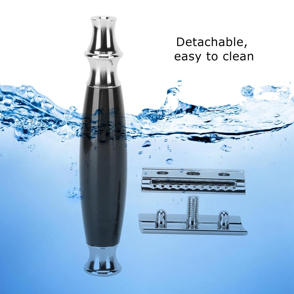 Detachable Manual Razor Men Male Double?Sided Blade Safety Shaving Knife for Home Salon
