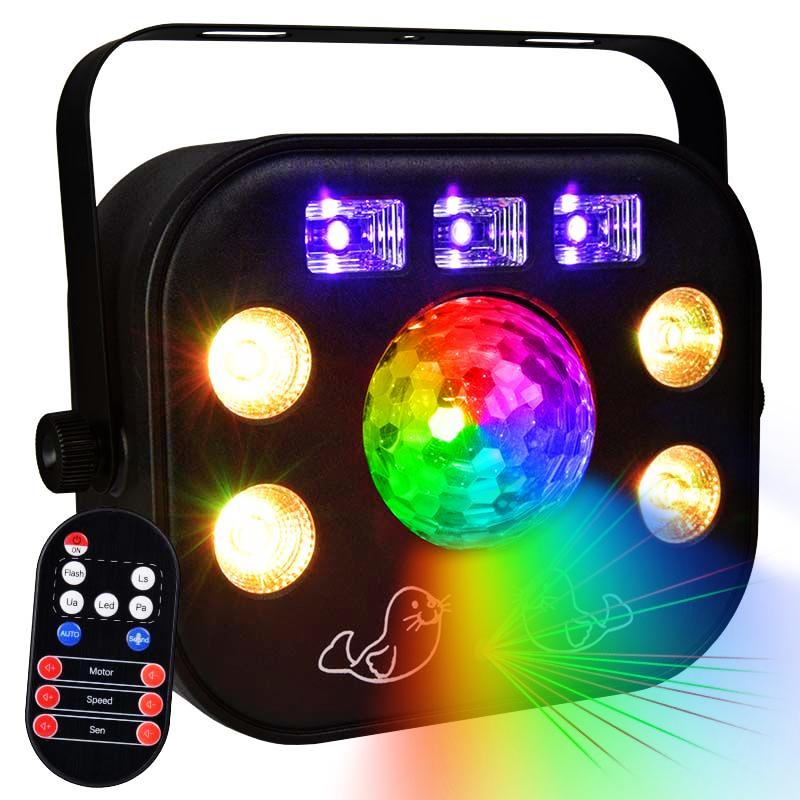 Light4Me Multiphase Multiefekt Led Uv Wash Strobe