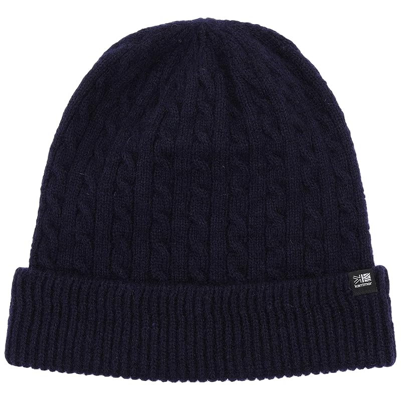 

[Karimar] beanie wool beanie Navy