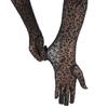High Elasticity Long Gloves Transparent Opera Gloves Personality Mesh Gloves  Drama