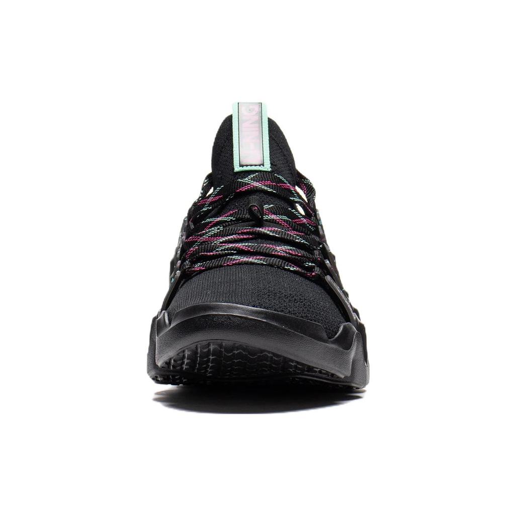 New LiNing Phantom Stinger Cushioning Anti Slip Wear Resistant Breathability Low Top Sports Casual Shoes Men's Black AZGS031-1