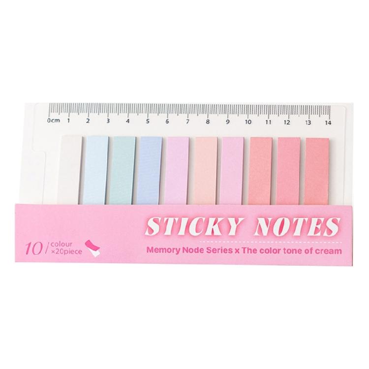 

200Pcs Colored Index Label Sticker Writable File Labels Self Adhesive Index Label Labelling Sticker for Marking