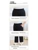 Plus Size Women's Casual Wide-Leg Pants for Pear-Shaped Body - Elastic Waist, Slimming, Autumn/Winter Versatile Trousers