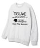 TI.GLAKE Hold The Moment Sweatshirt Light Grey [Fleece Lining]