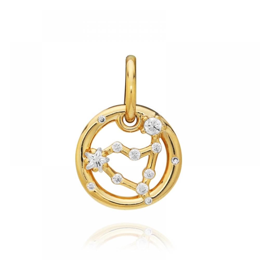 Pandora 762720c01 Capricorn Zodiac Pendant   Dangle Charm