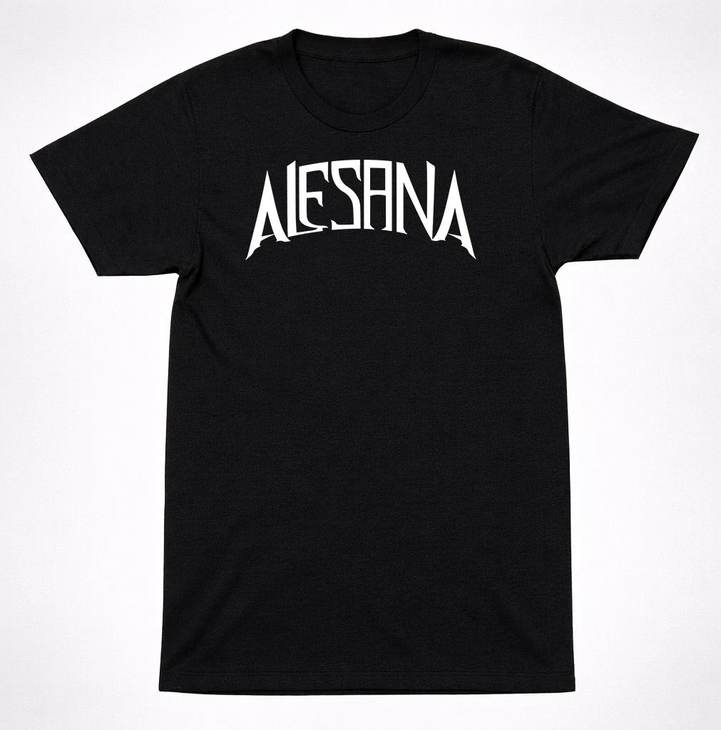 Alesana Classic Logo T-Shirt | Post-Hardcore Scene Band Tee | Emo Metal Shirt 2XL