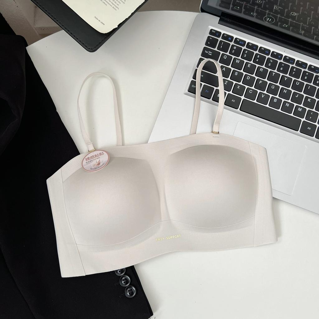 Nake sticker seamless strapless big chest pro version upgrae soft support structure BC cup tube top