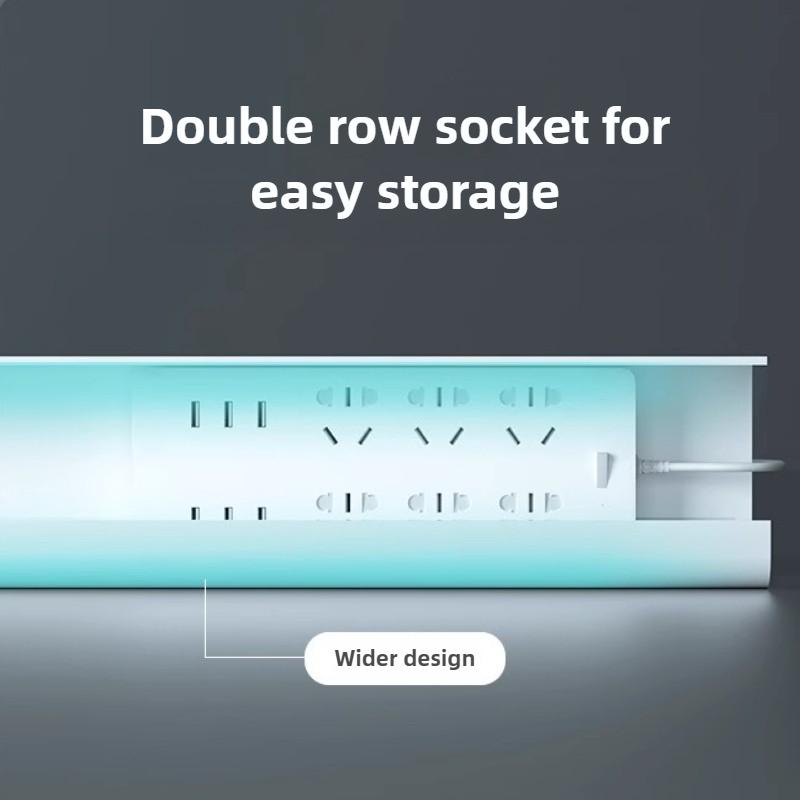 Cable Organizer Boxes Table Under Power Strip Storage Boxes Simple Wire Organize Box Multifunctional Office Organize Groove