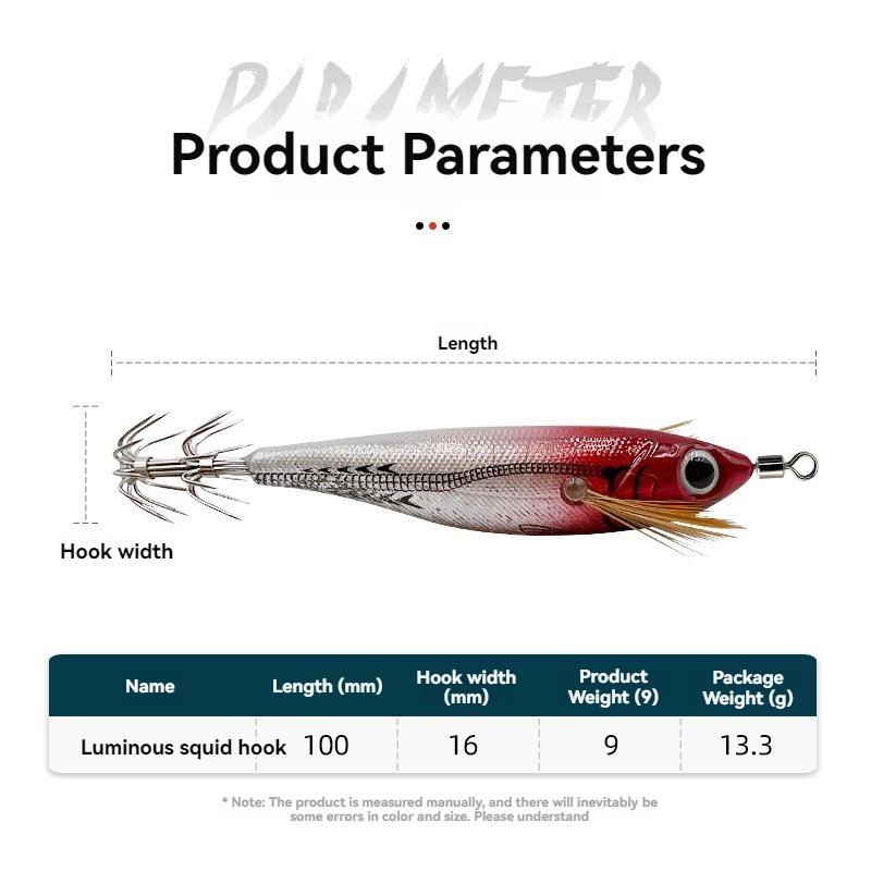 2025 Hot Model Sinking Fishing Lures 8.5cm 9.2g Jerkbait Bass Luminous Squid Hook Carkbait Wobblers Swimbait Professional Bait