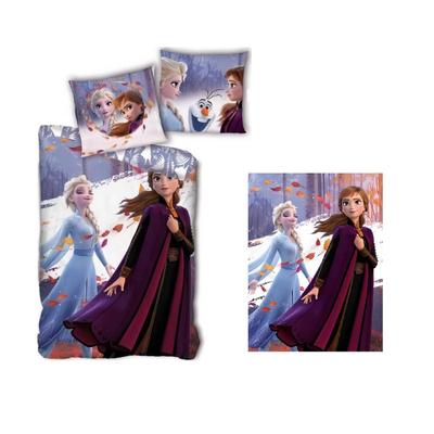Frozen + Plaid Bedding Set
