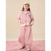 Montagut Girls' Hooded Sweatshirt & Jogger Set