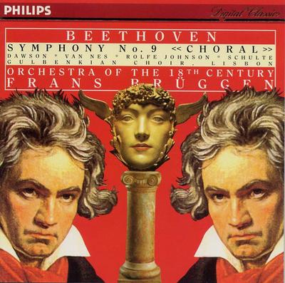 CD ORCHESTRA 18TH CENTURY; BRUGGEN - Beethoven;Symphony No.9  4464932 Philips Digital Europe Classical Used