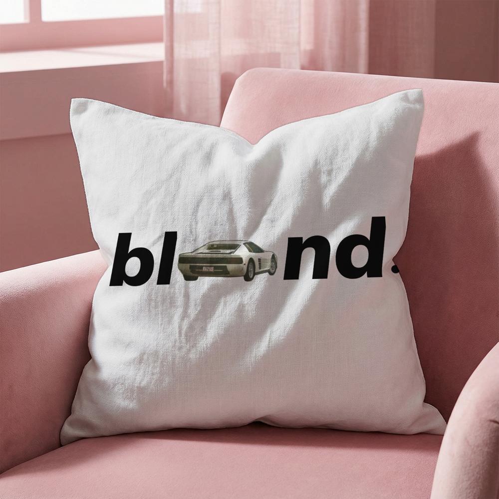 Blond F-Frank Singer O-Ocean Cushion Cover Multi-Scene Pillow Cover for Home & Car - Reversible, Soft & Durable for Daily Use