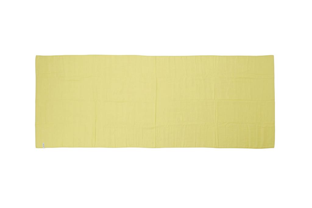 Snow Peak Soft Gauze Shawl/Scarf UG-581 Light Yellow Large Outdoor