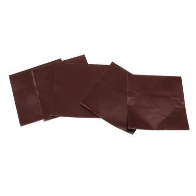 100pcs Made Chocolate Candy Wrappers Gold Aluminium Mylar Wrapping Papers