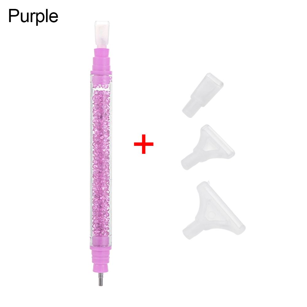 Point Drill Pen Double Head Crystal 5D Diamond Painting Point Drill Pen DIY Crafts Cross Stitch Sewing Accessories