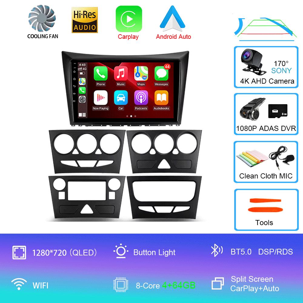 Car Radio Android 14 Carplay Auto WIFI+4G For Dongfeng S30 H30 Cross 1 2011-2018 Multimedia Player GPS Navigation Stereo No 2din
