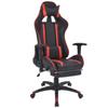 Day and Night - Day and Night Racing Reclining Office Chair with Red Footrest