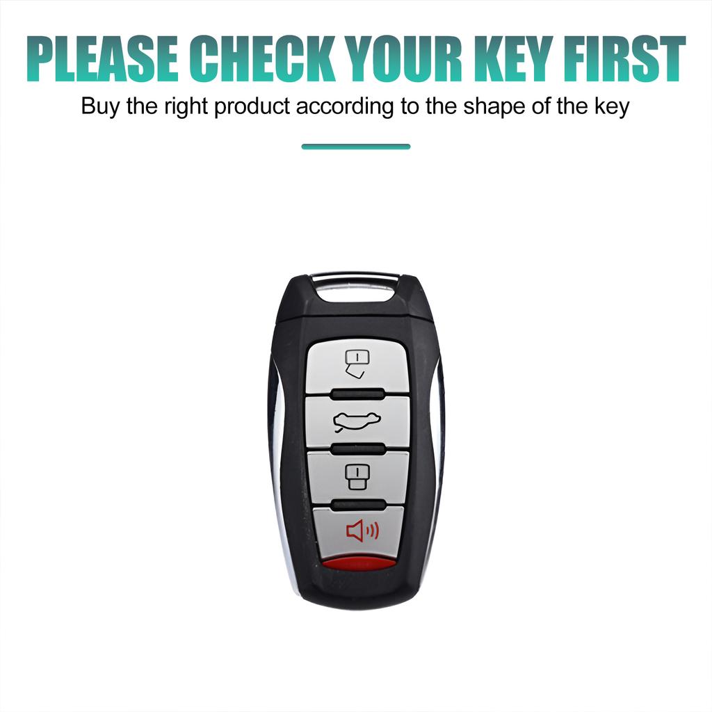 Transparent TPU Car Key Case Cover for Haval H6 2024 2025 Jolion Dargo H5 F5 F7 F7X M6 Protection Key Shell Car Accessories