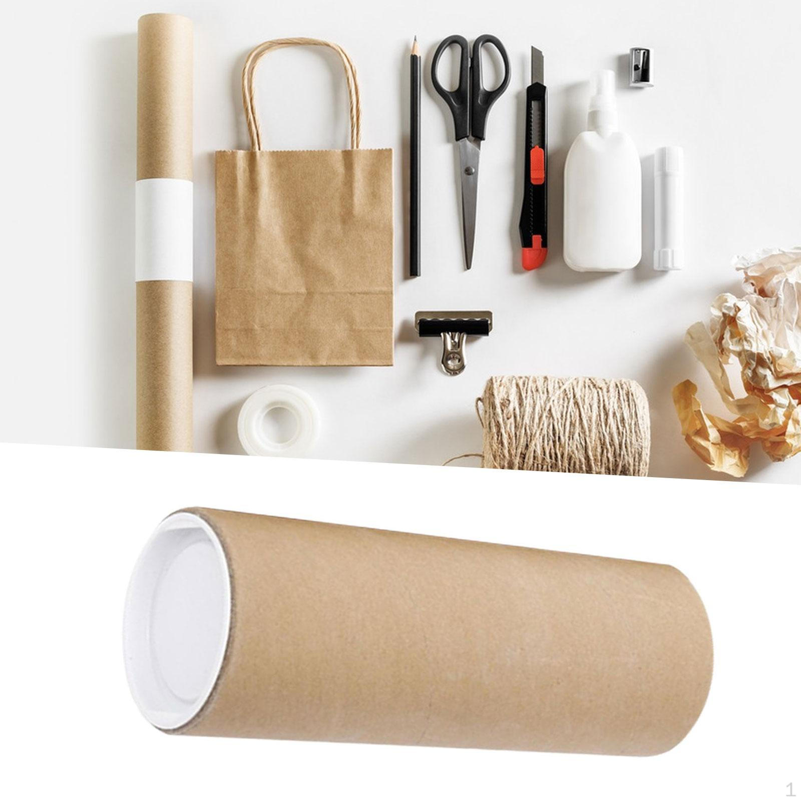 

Почтовый тубус с крышками, внутренний диаметр 5,2 см, для документов и художественных отпечатков 40cm Length