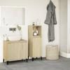 Bathroom Cabinet Sonoma Oak 30x30x100 Cm Particleboard