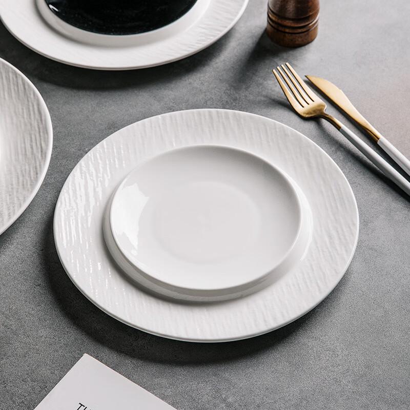 ZISIZ Volcanic Rock Pattern Dinner Plate